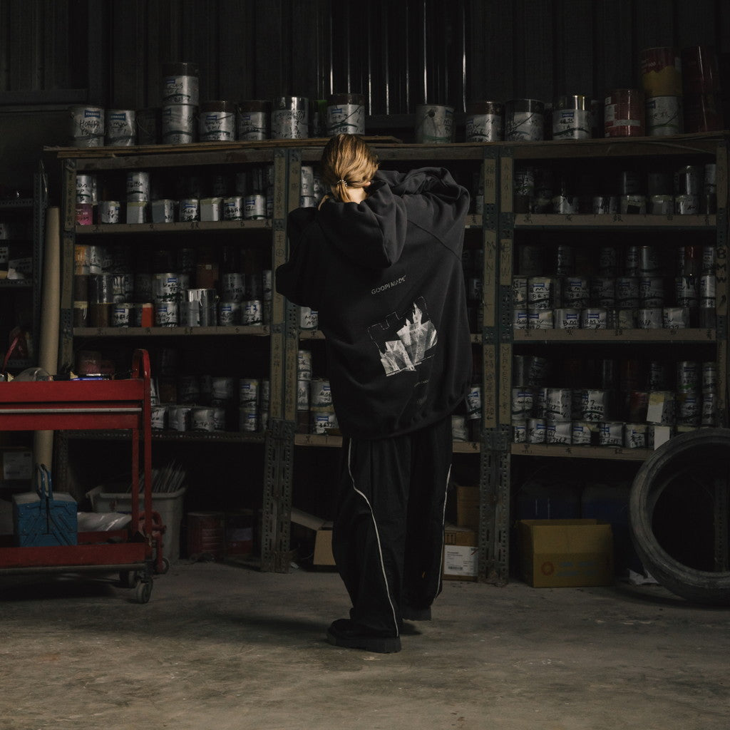 「G7-MH」反向 G 主連帽衫 #SHADOW [GOOPI-23AW-NOV-03]