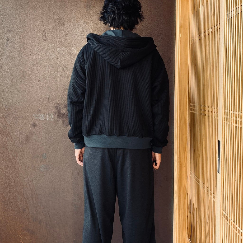 TECH SWEAT DOUBLE FACE PARKA #INK BLACK [BE-54026W]