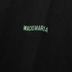 WASHED HEAVY WEIGHT CREW NECK T-SHIRT ( TYPE-5 ) #BLACK/GREEN [26FWE-WMT-WT05]