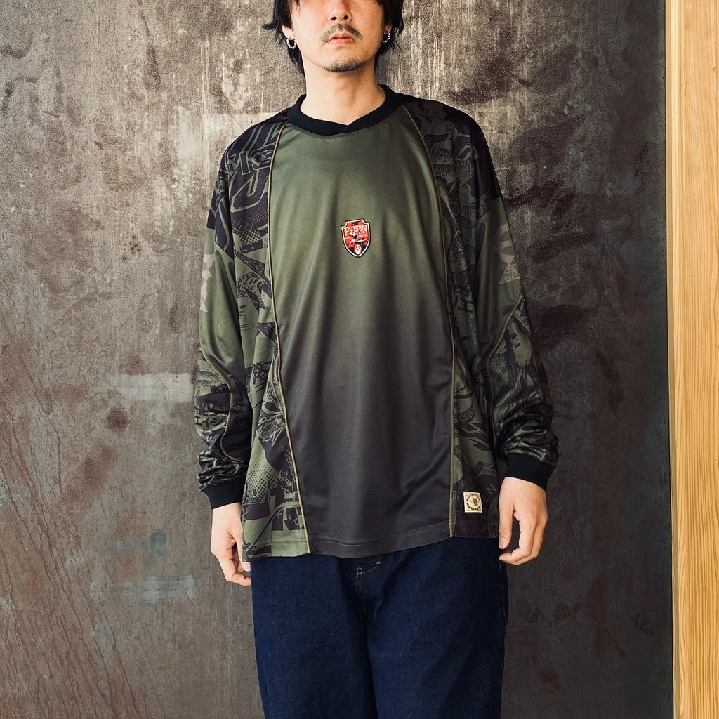 PHEASANT MOTO JERSEY #Olive/Black [26SS-SW07] - cocorozashi 三重県
