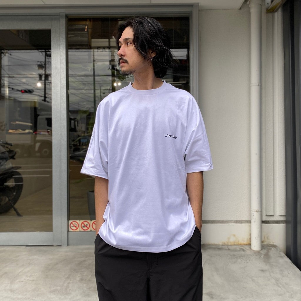 DOLMAN SLEEVE GRAPHIC TEE #WHITE [MNA-LAN-21] - cocorozashi 三重県