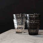 DURALEX | TWO SETS GLASS #BLACK [24SS-WMA-GG08]