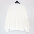 MIDDLE WEIGHT CREW NECK SWEAT SHIRT ( TYPE-1 ) #WHITE [25SS-WMC-SS23]