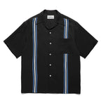 開關襯衫短袖 - 型號 1- #黑色 [24SS-WMS-OC13]