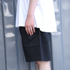 LABEL LOGO 衝浪短褲 #黑色 [SU25-B07]