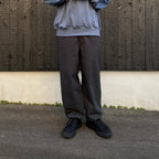 TECH EASY TROUSERS HERRINGBONE #CHARCOAL [BP-53026]