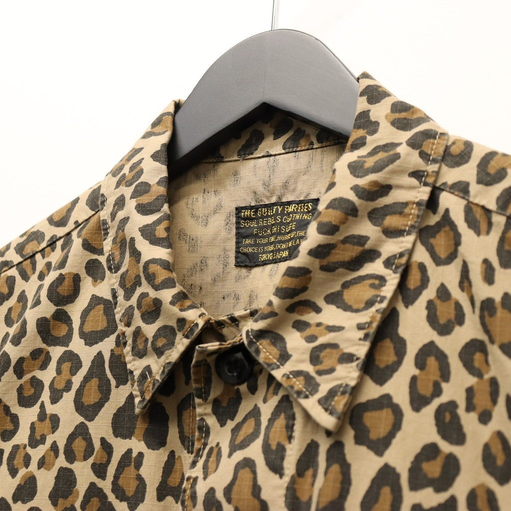 LEOPARD FATIGUE JACKET ( TYPE-2 ) #BEIGE [26SSE-WMO-ML04]