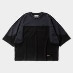 3/4 袖鈴木 T 卹 #黑色 [SU25-T02]