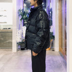 TECH 2WAY SYNTHETIC SKIN DOWN JACKET #BLACK [BW-41025W]