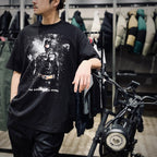 THE DARK KNIGHT TRILOGY | CREW NECK T-SHIRT (TYPE-6) #BLACK [TDKT-WM-TEE06]