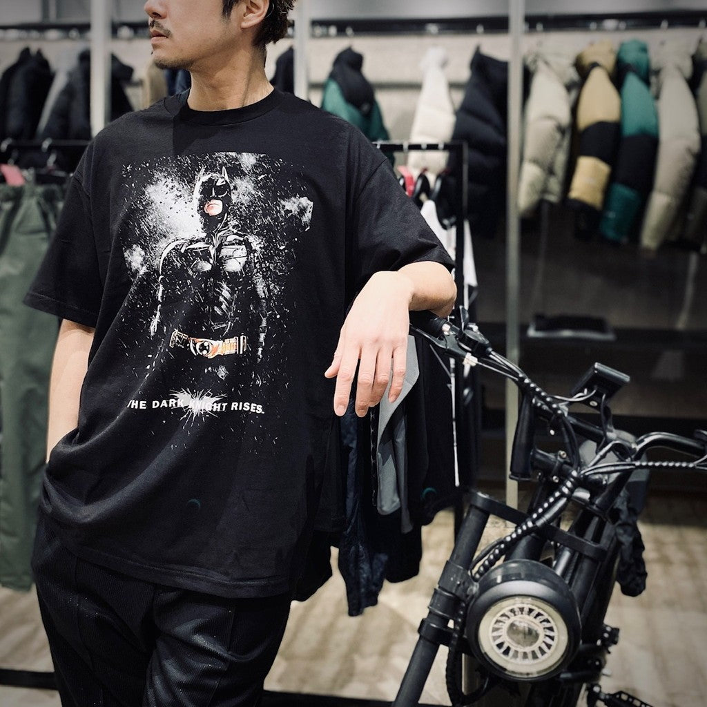 THE DARK KNIGHT TRILOGY | CREW NECK T-SHIRT (TYPE-6) #BLACK [TDKT-WM-TEE06]