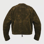 Racing Jacket (VELVET DENIM) #MOSS [M-P4-LO2]