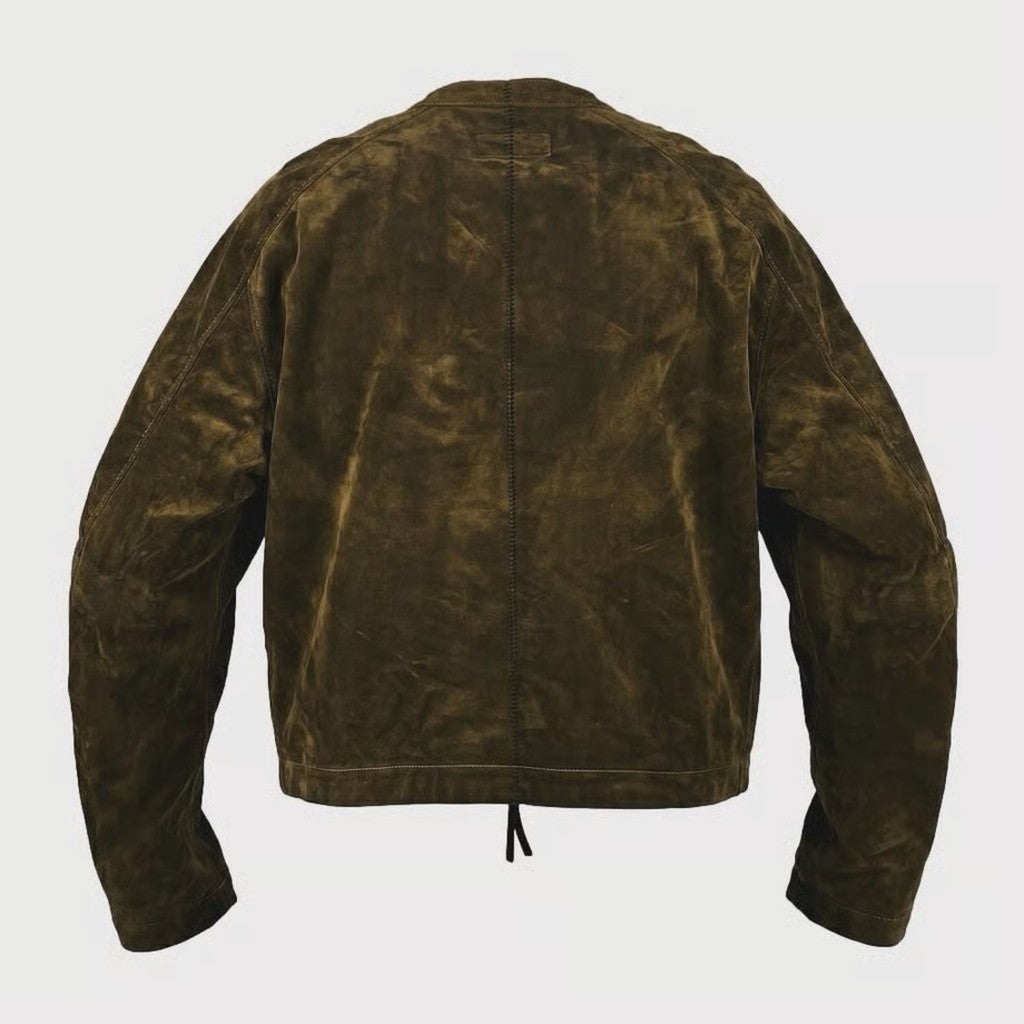 Racing Jacket (VELVET DENIM) #MOSS [M-P4-LO2]
