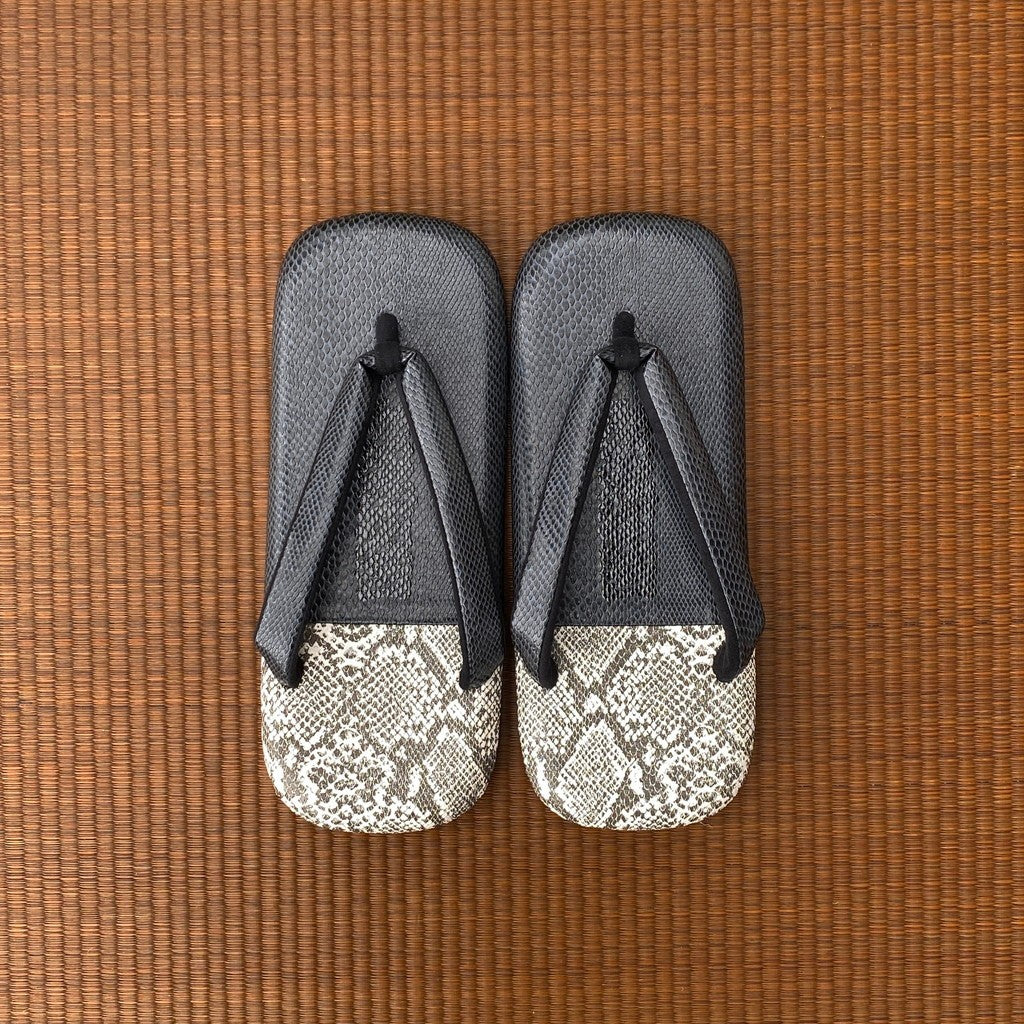 辻屋本店 | 粋軽雪駄コンビ #black [BV-GA2600410]