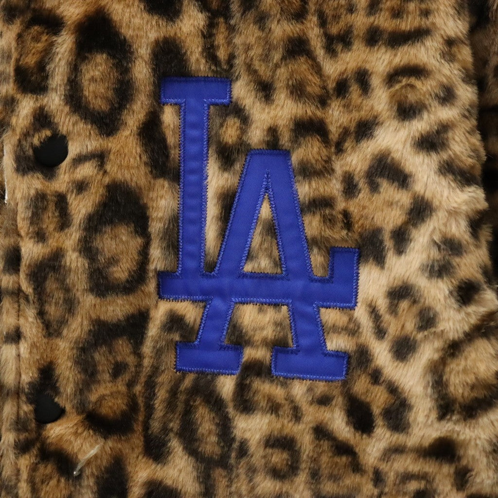 MLB | LA | REVERSIBLE VARSITY JACKET ( TYPE-2 ) #BLACK-BEIGE [MLB-WM-BL02]