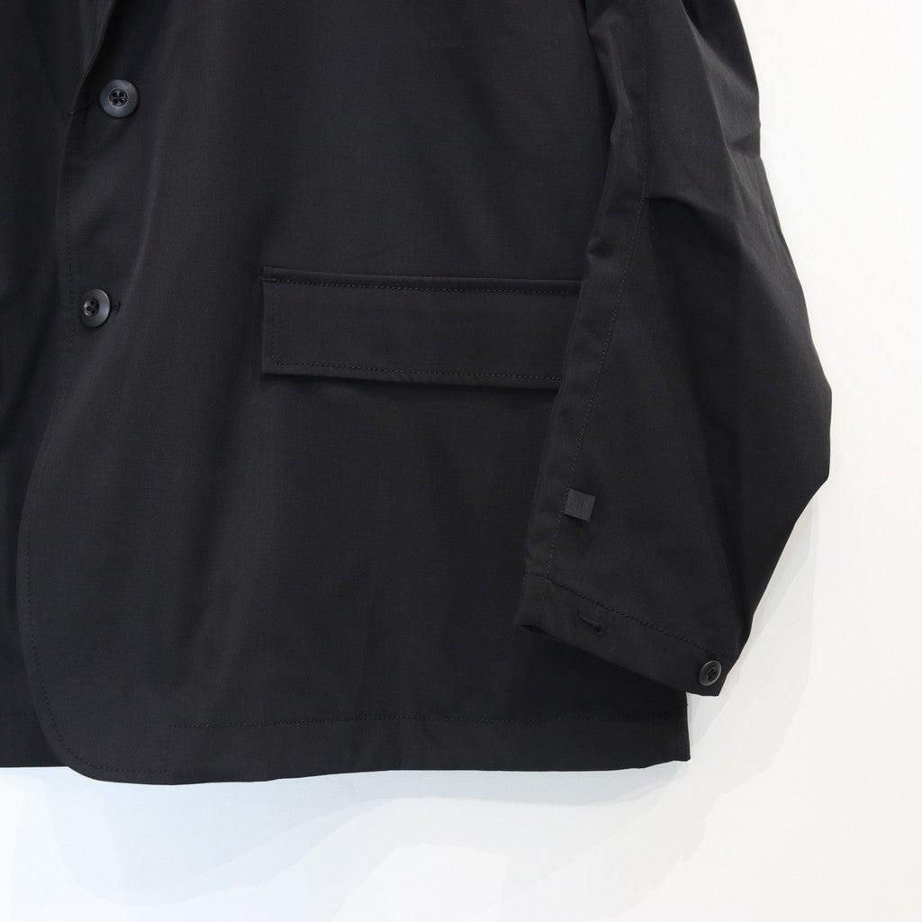 TECH LOOSE 2B JACKET RIPSTOP BLACK S 未使用 DAIWA PIER39（ダイワ ピア39） ジャケット テーラードジャケット
