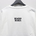 DEATH ROW RECORDS | WASHED HEAVY WEIGHT CREW NECK T-SHIRT #WHITE [DEATHROW-WM-WT01]