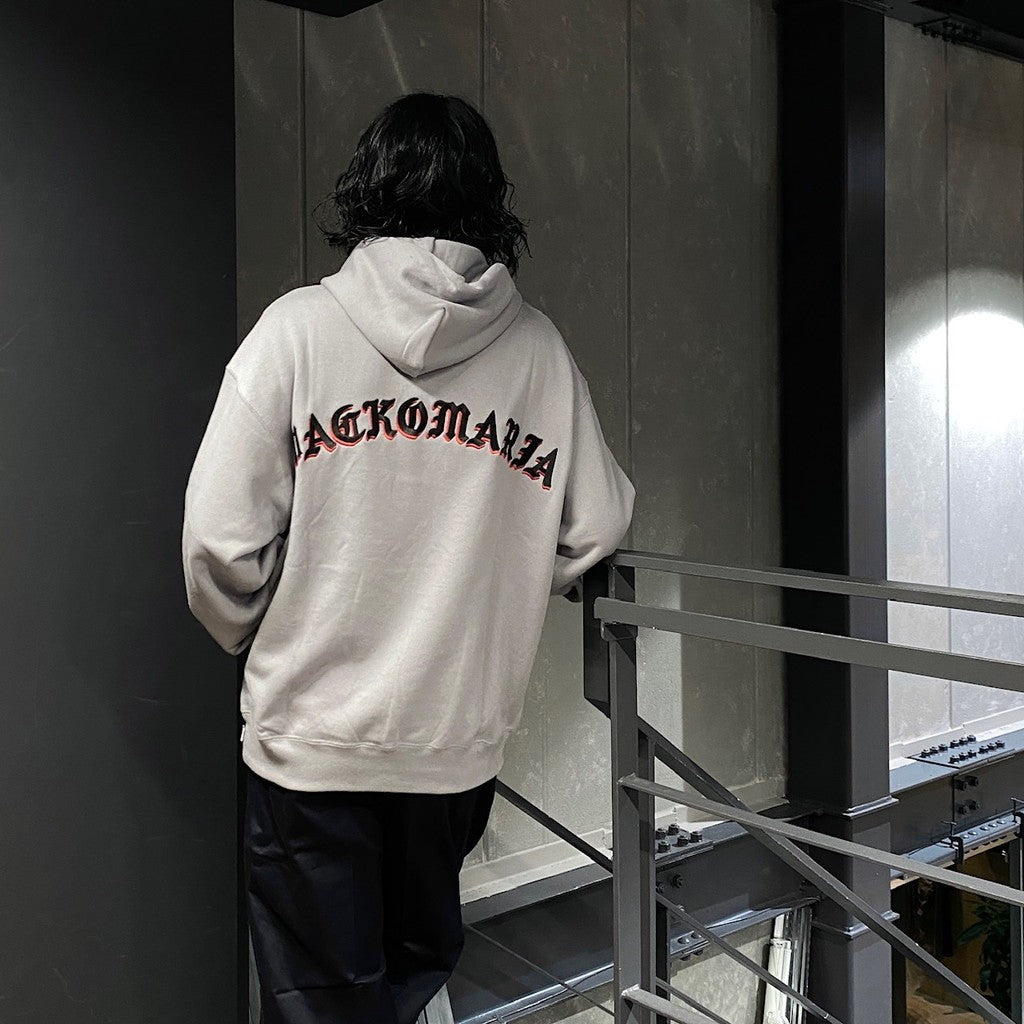 MIDDLE WEIGHT PULLOVER HOODED SWEAT SHIRT ( TYPE-2 ) #GRAY [24FW-WMC-SS06]