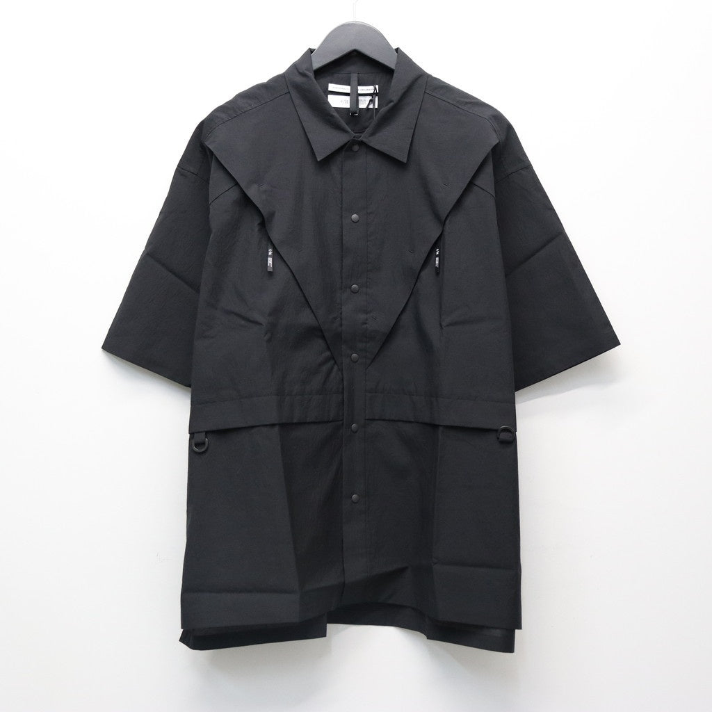 LIGHT WEIGHT DIMENSIONAL SHIRT #BLACK [FST02261U0002]