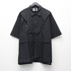 LIGHT WEIGHT DIMENSIONAL SHIRT #BLACK [FST02261U0002]