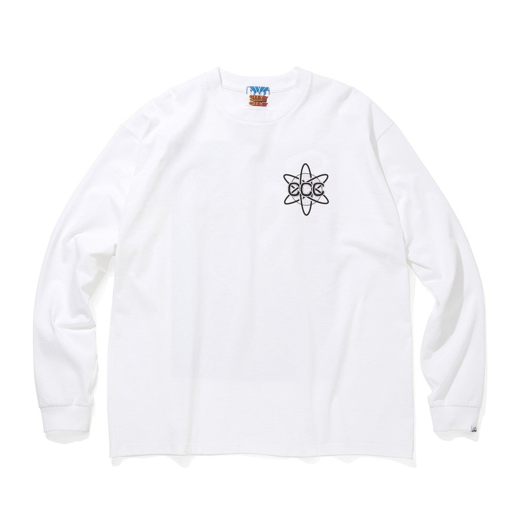 COTTON L/S T-SHIRT_Another Side #WHITE [CCC-251T001]