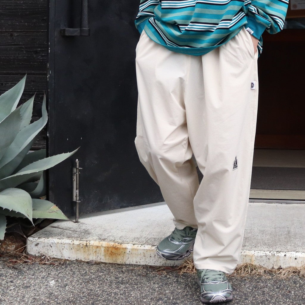 STRETCH EASY PANTS #CREAM [CCC-253P002] - cocorozashi 三重県四日市