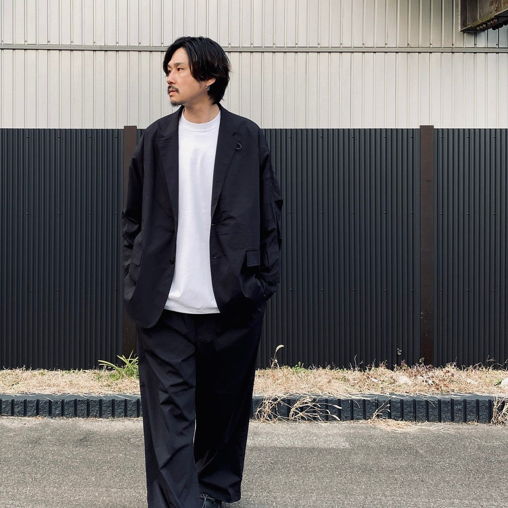 TECH LOOSE 2B JACKET #BLACK [BJ-50026] - cocorozashi 三重県四日市