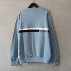MIDDLE WEIGHT CREW NECK SWEAT SHIRT ( TYPE-3 ) #BLUE [24FW-WMC-SS11]