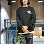 CHET BAKER | CREW NECK SWEAT SHIRT ( TYPE-2 ) #BLACK [CHETBAKER-WM-SS08]