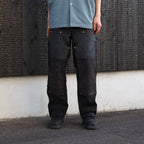 DAMAGE DOUBLEKNEE PANTS #BLACK [RP2528305]