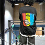 CHET BAKER | CREW NECK SWEAT SHIRT ( TYPE-2 ) #BLACK [CHETBAKER-WM-SS08]