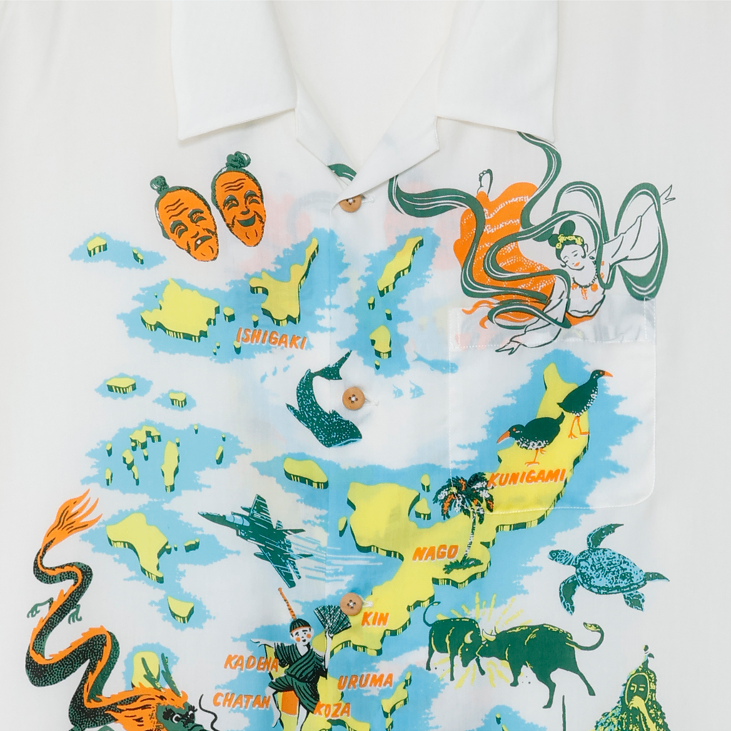 琉球圖 #白色 [SS25_SSA06-1]