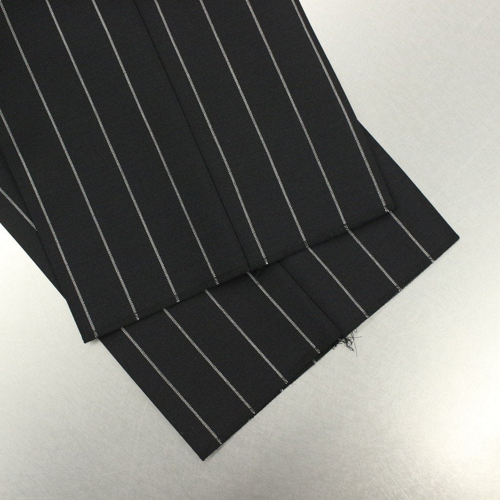 DOUBLE PLEATED TROUSERS #BLACK [23SS-WMP-TR24]