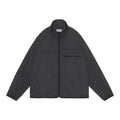 LIGHT RIP STOP ZIP JACKET #CHARCOAL [CES28JK25]