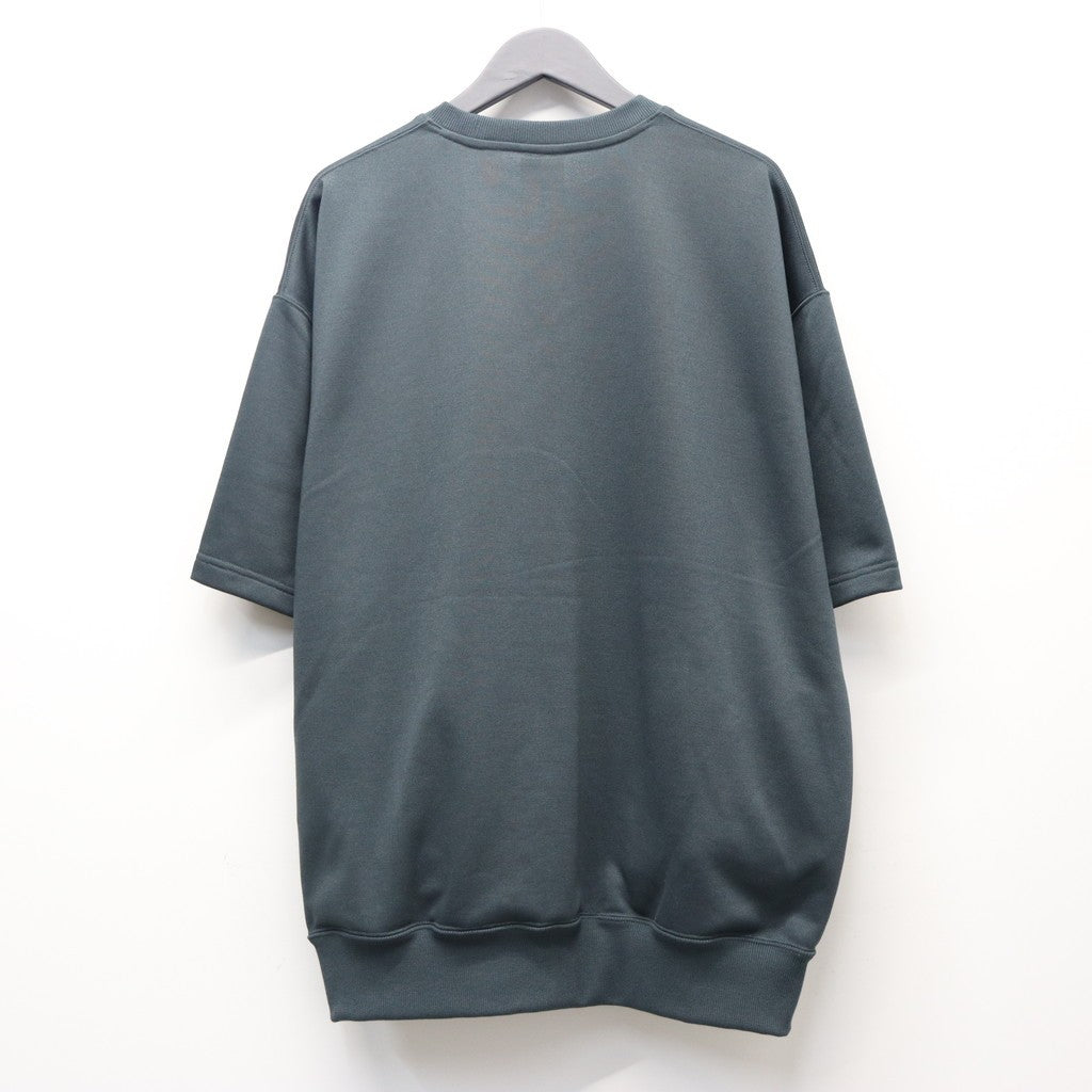 TECH SWEAT CREW S/S #INK BLACK [BE-51026]