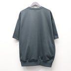 TECH SWEAT CREW S/S #INK BLACK [BE-51026]