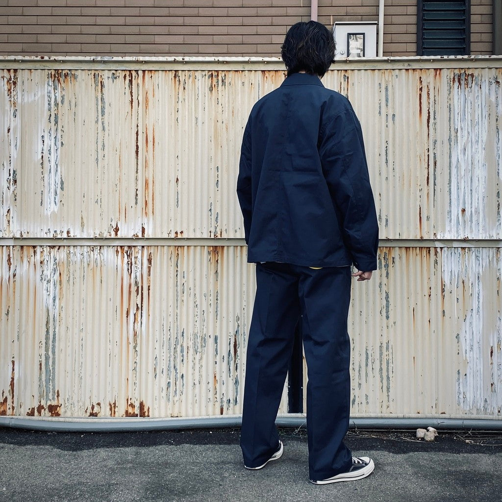 DICKIES | PLEATED TROUSERS #NAVY [26SS-WMP-DC01] - cocorozashi
