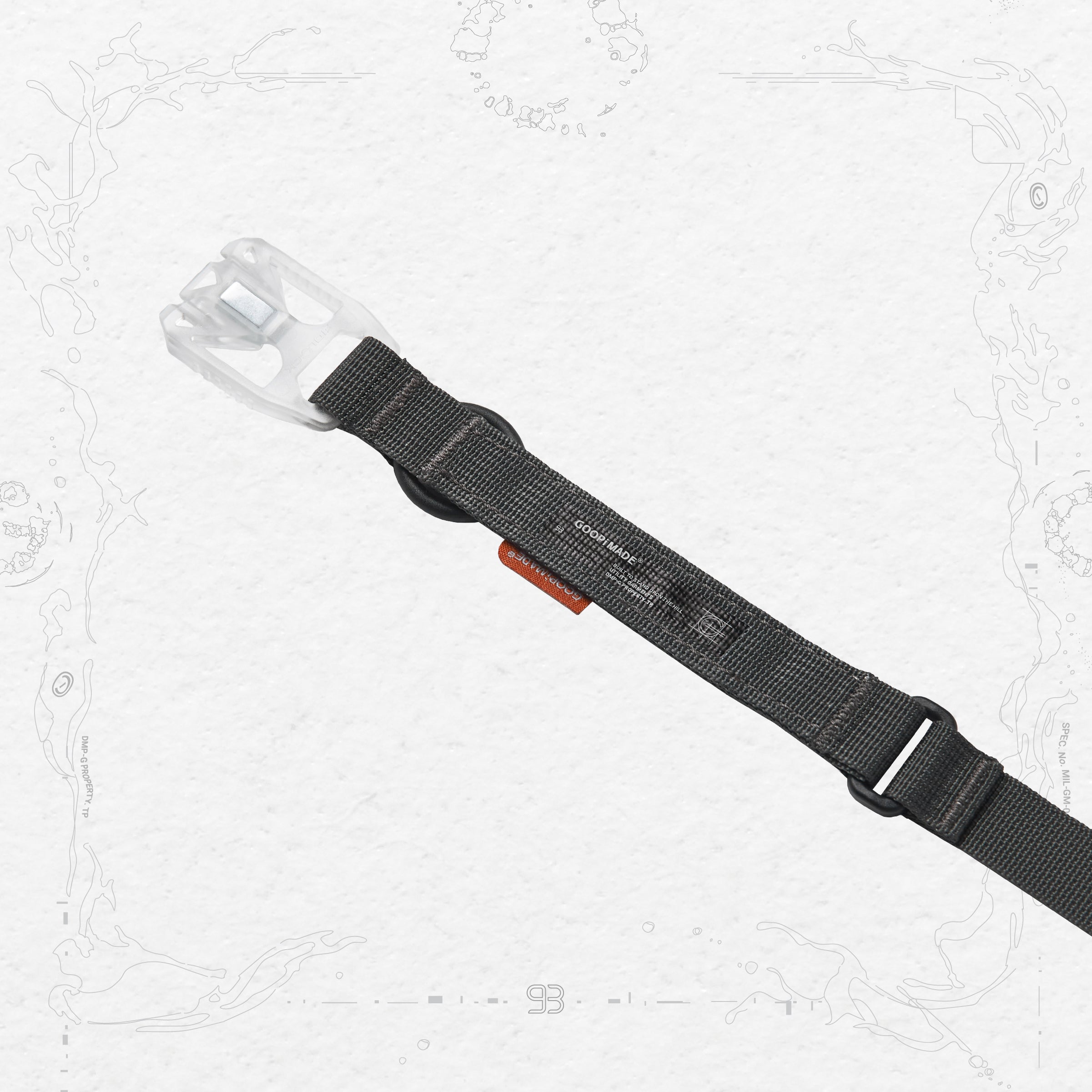 「FD-09」FIDLOCK ICE 版戰鬥環 #D-GRAY [GOOPI-23AW-AUG-01]