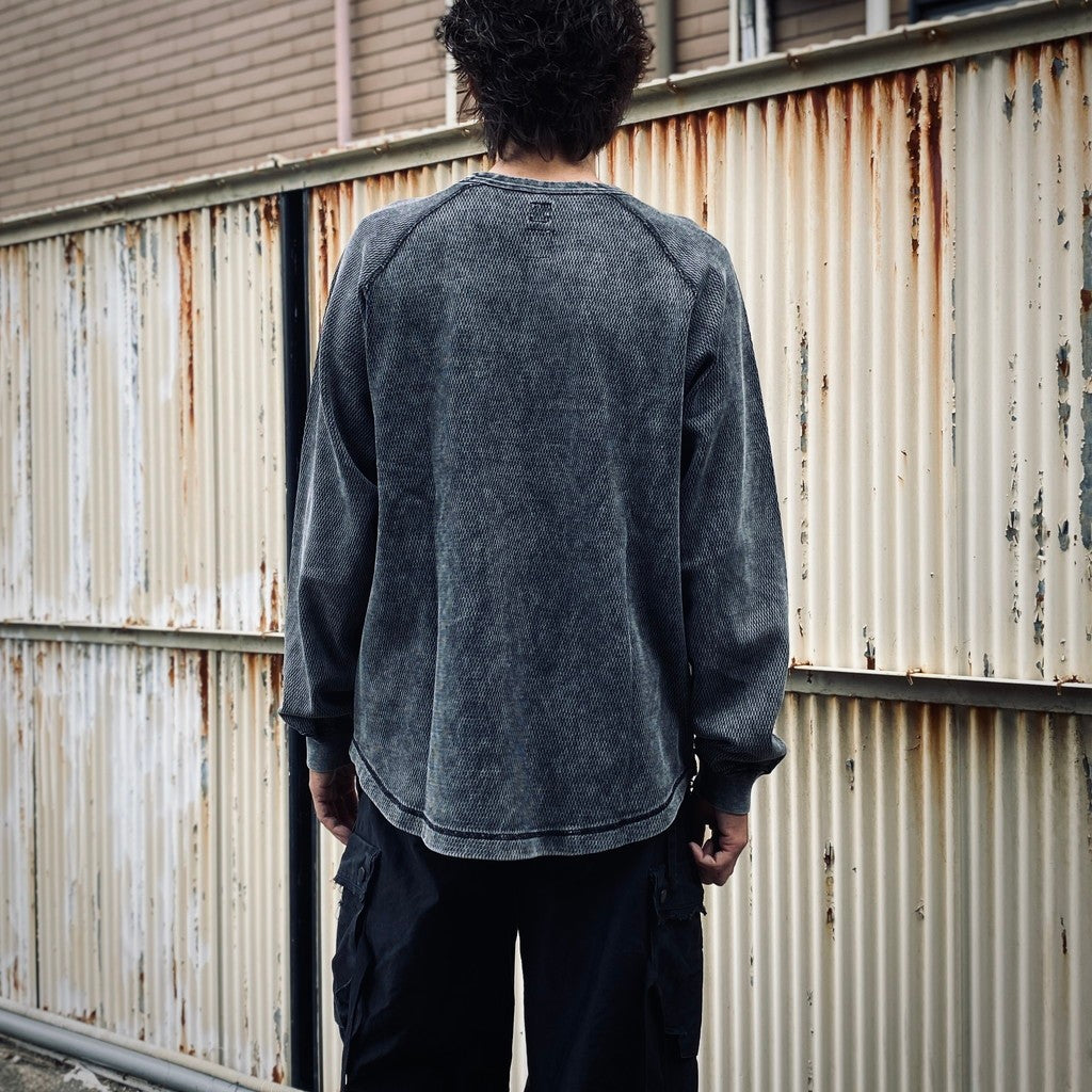 THERMAL CREWNECK #BLACK [GH5F009]