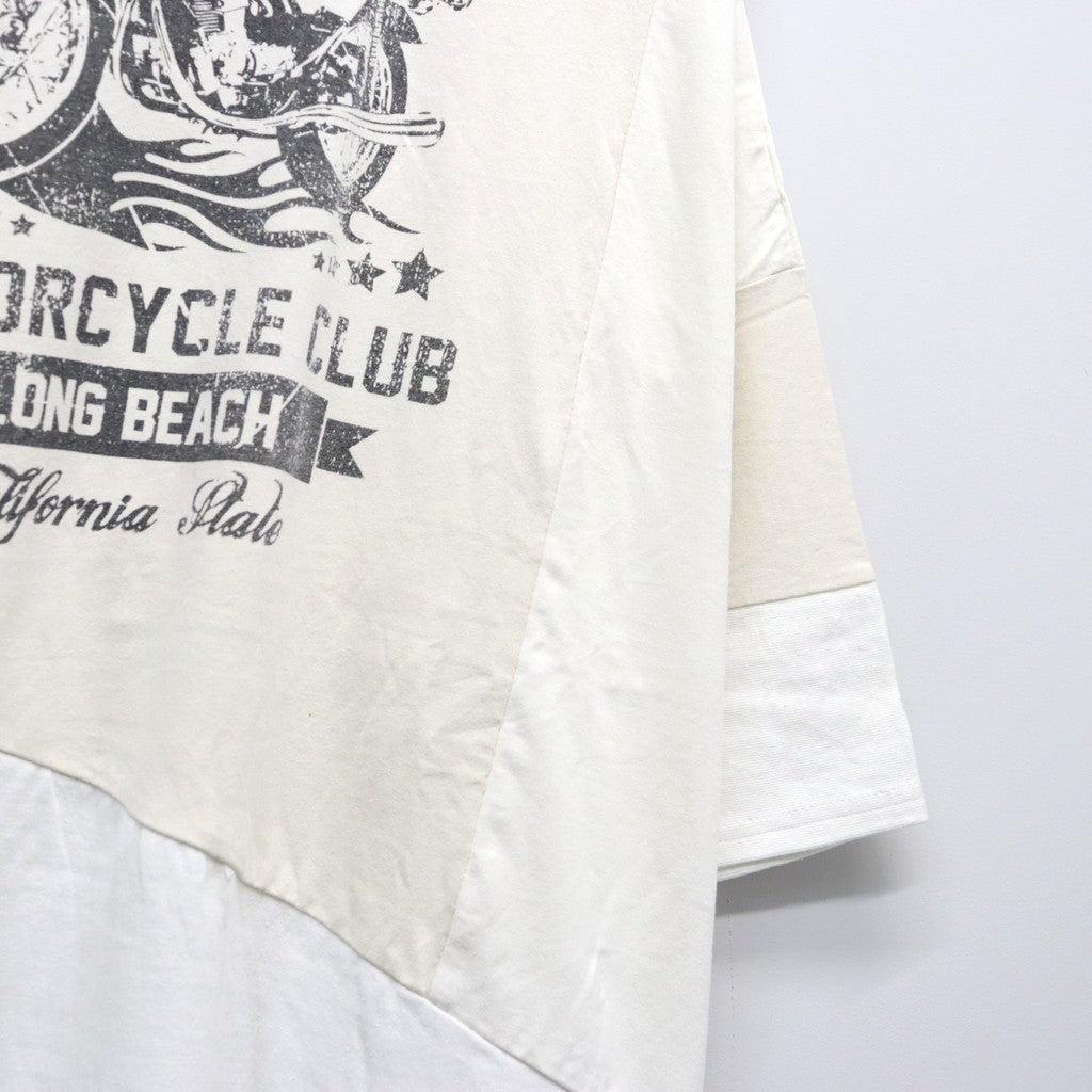 PUZZLE TEE B #WHITE [C2647909B]