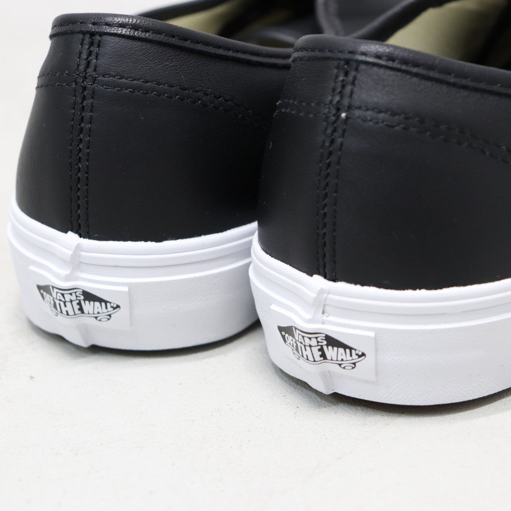 Authentic #LEATHER BLACK/TRUE WHITE [VN000EGABPB]