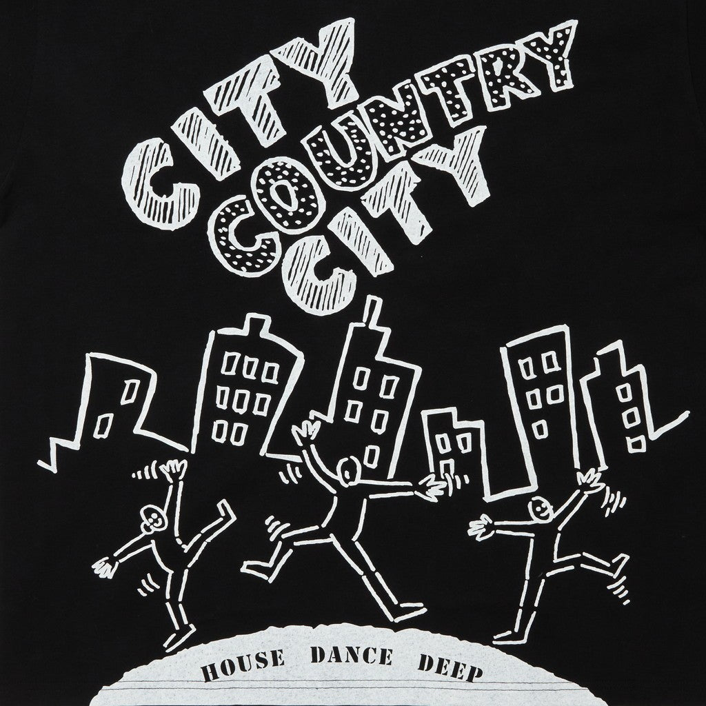 COTTON T-SHIRT_V.A #BLACK [CCC-263T007]