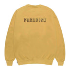 MIDDLE WEIGHT CREW NECK SWEAT SHIRT #YELLOW [26SS-WMC-SS08]