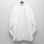 TECH REGULAR COLLAR SHIRT L/S SOLID #WHITE [BE-81026]