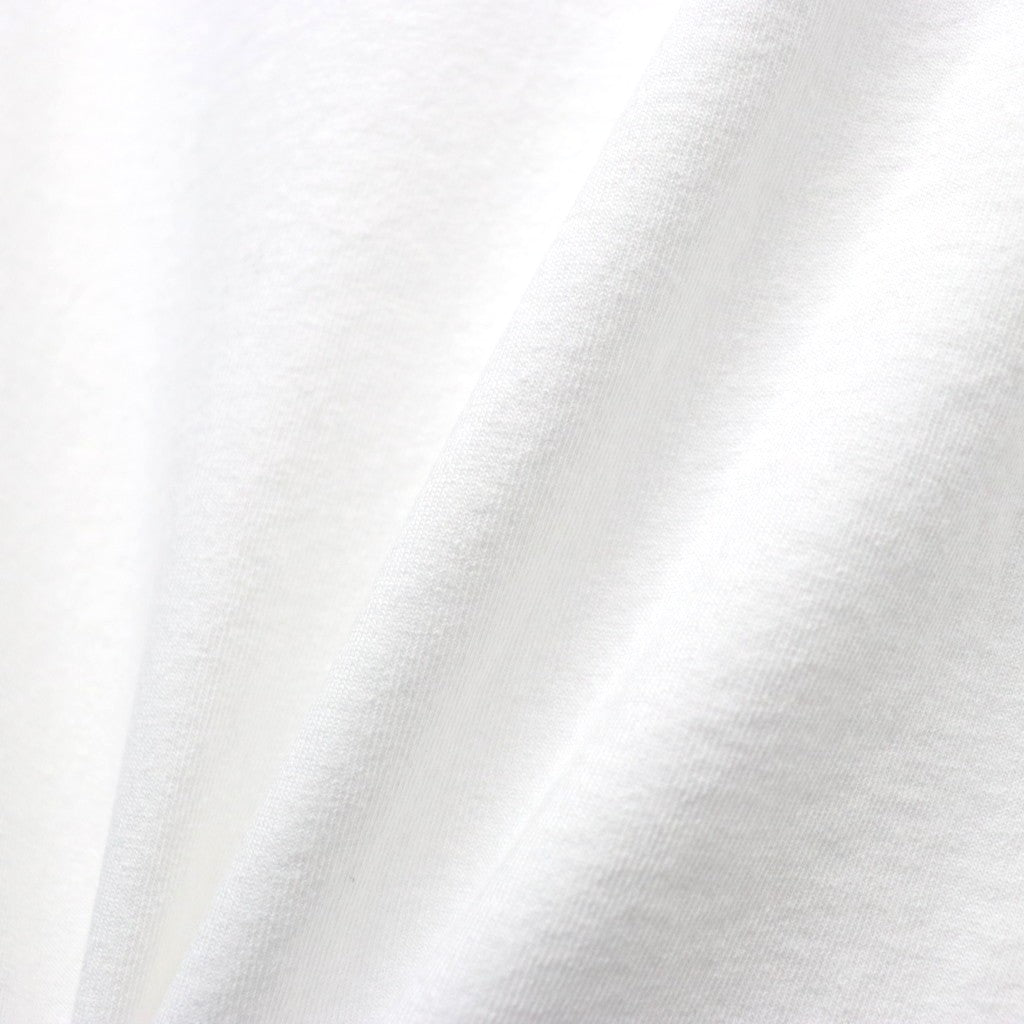 WASHED HEAVY WEIGHT CREW NECK T-SHIRT ( TYPE-4 ) #WHITE [26SS-WMT-WT05]