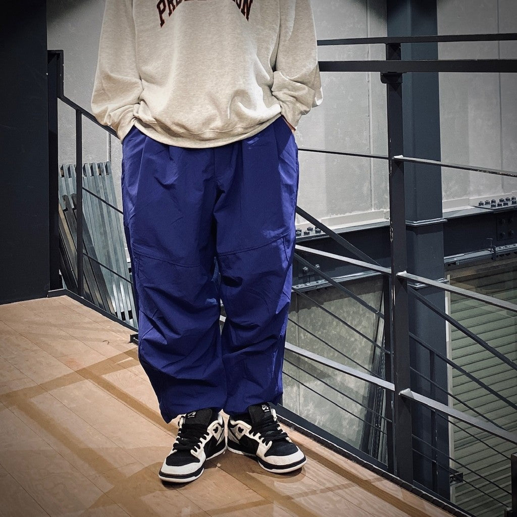 RIPPLE BALLOON PANTS #Blue [SS25-B03]