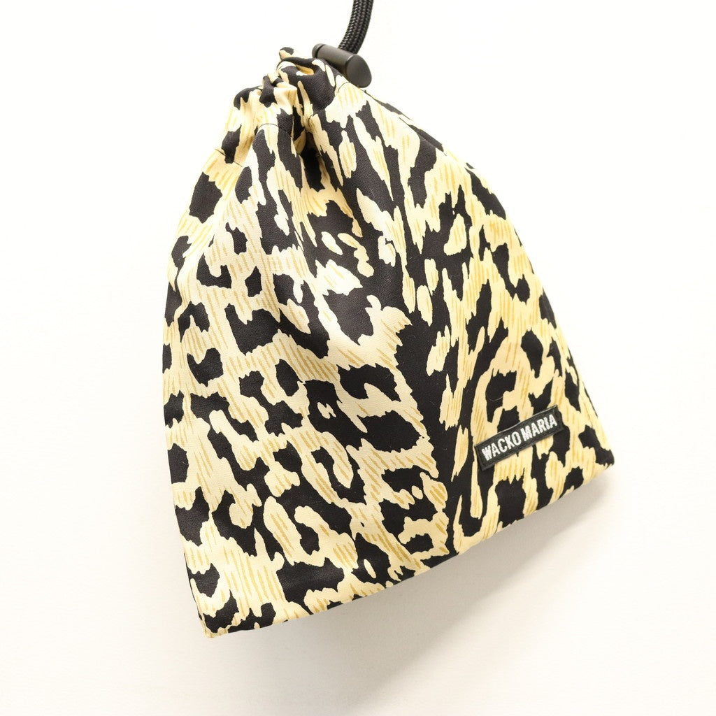 LEOPARD SHOULDER POUCH #BROWN [26SS-WMA-BG19]