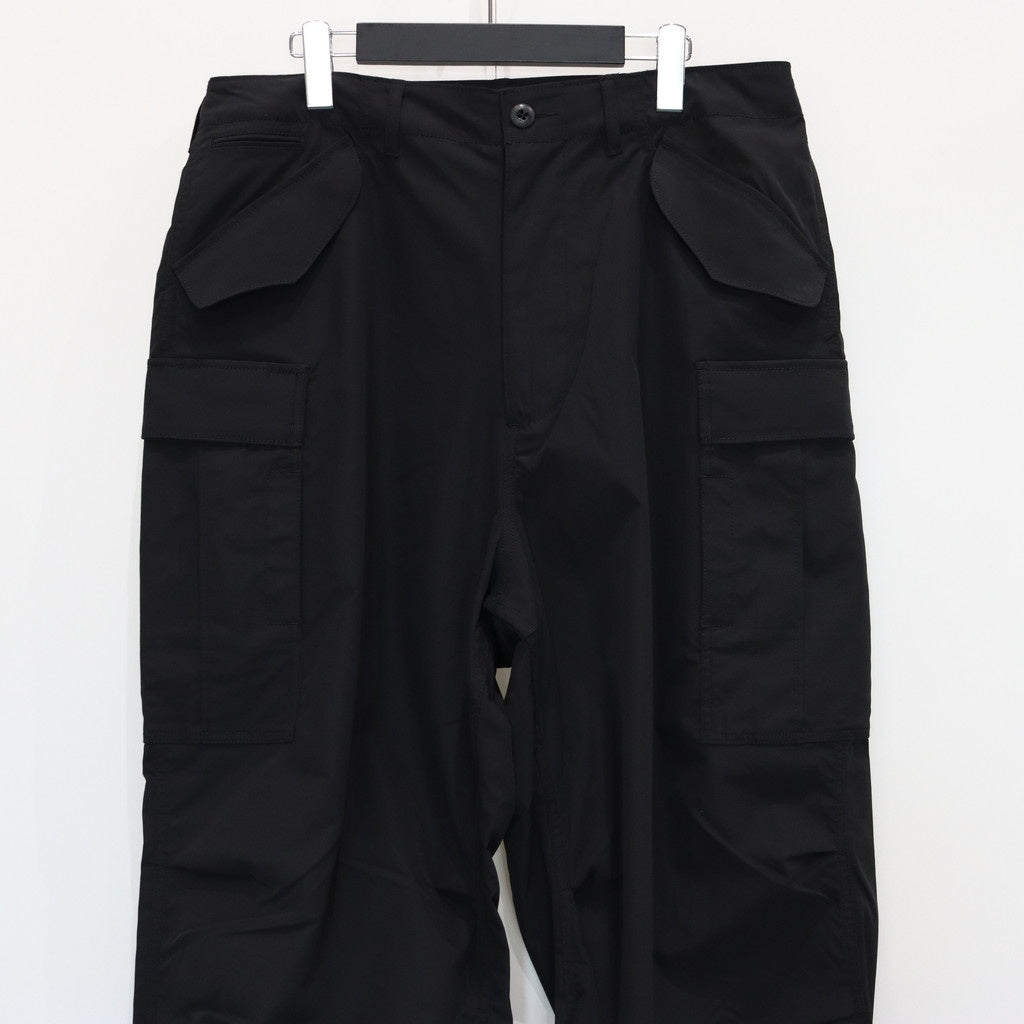 TECH RIPSTOP FIELD PANTS #BLACK [BP-41025W]
