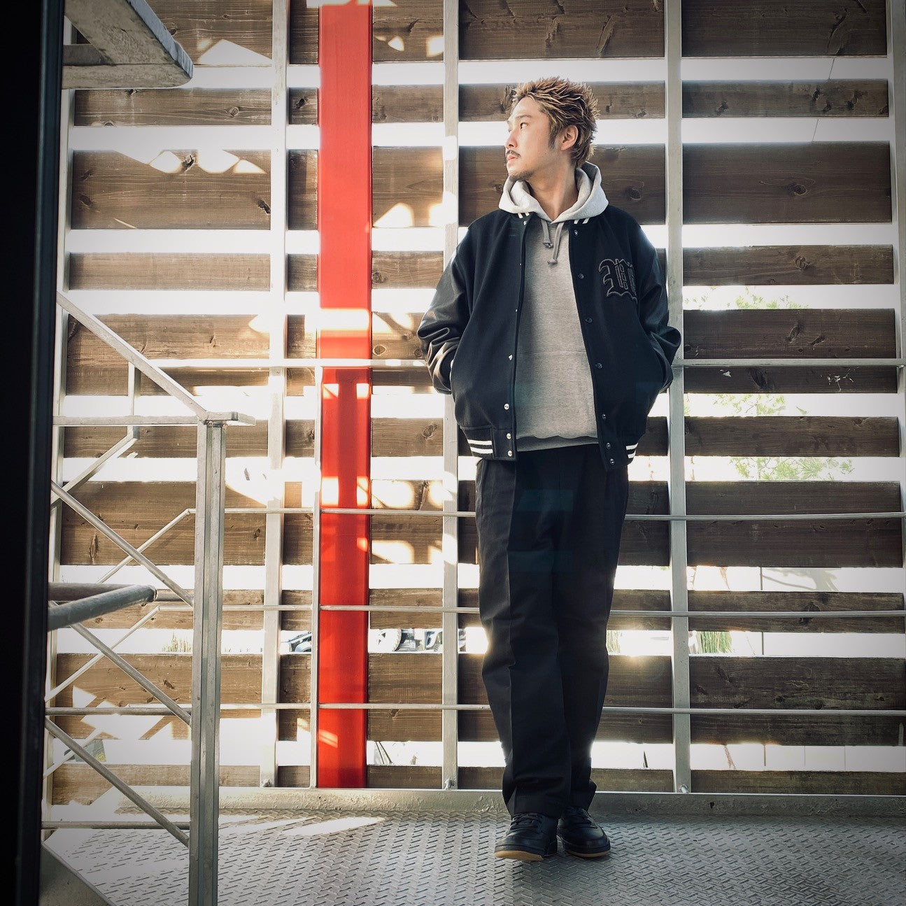 HEAVY WEIGHT PULLOVER HOODED SWEAT SHIRT ( TYPE-6 ) #GRAY [25SS-WMC-SS16]