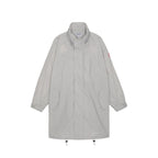 NYLON ZIP OVER COAT #GREY [CES22JK06]